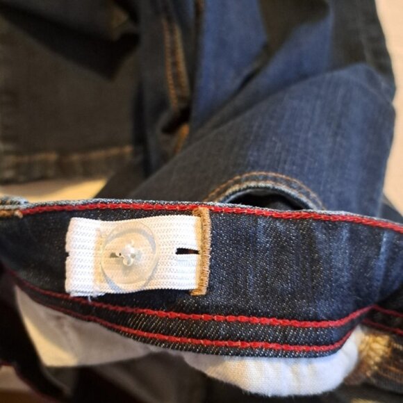 L.L. Bean boys size 14 darker wash jeans, adjustable waist, VGUC - Picture 6 of 8